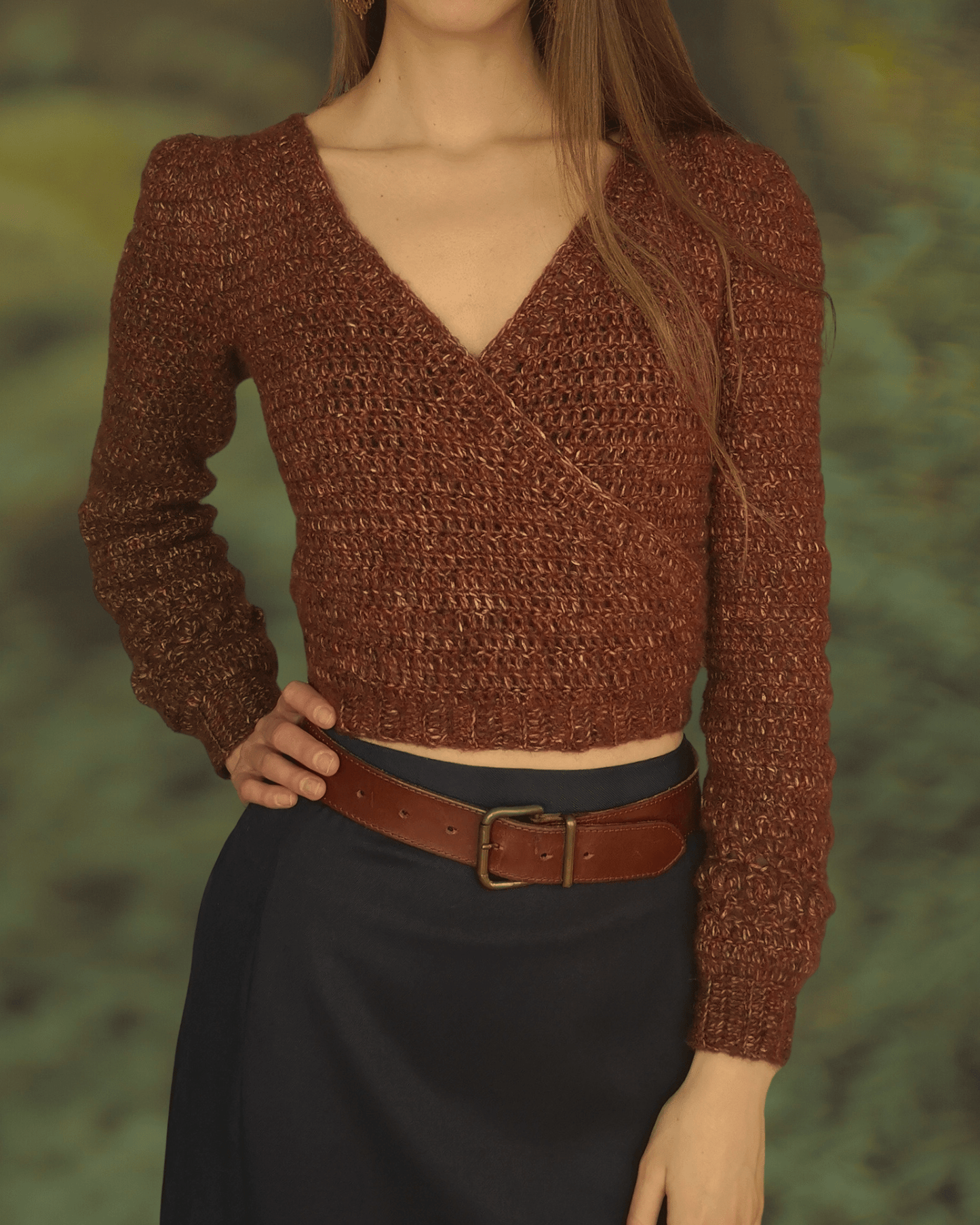AURORA crochet tutorial: Wrap cardigan with puffy shoulders - Maana Crafts