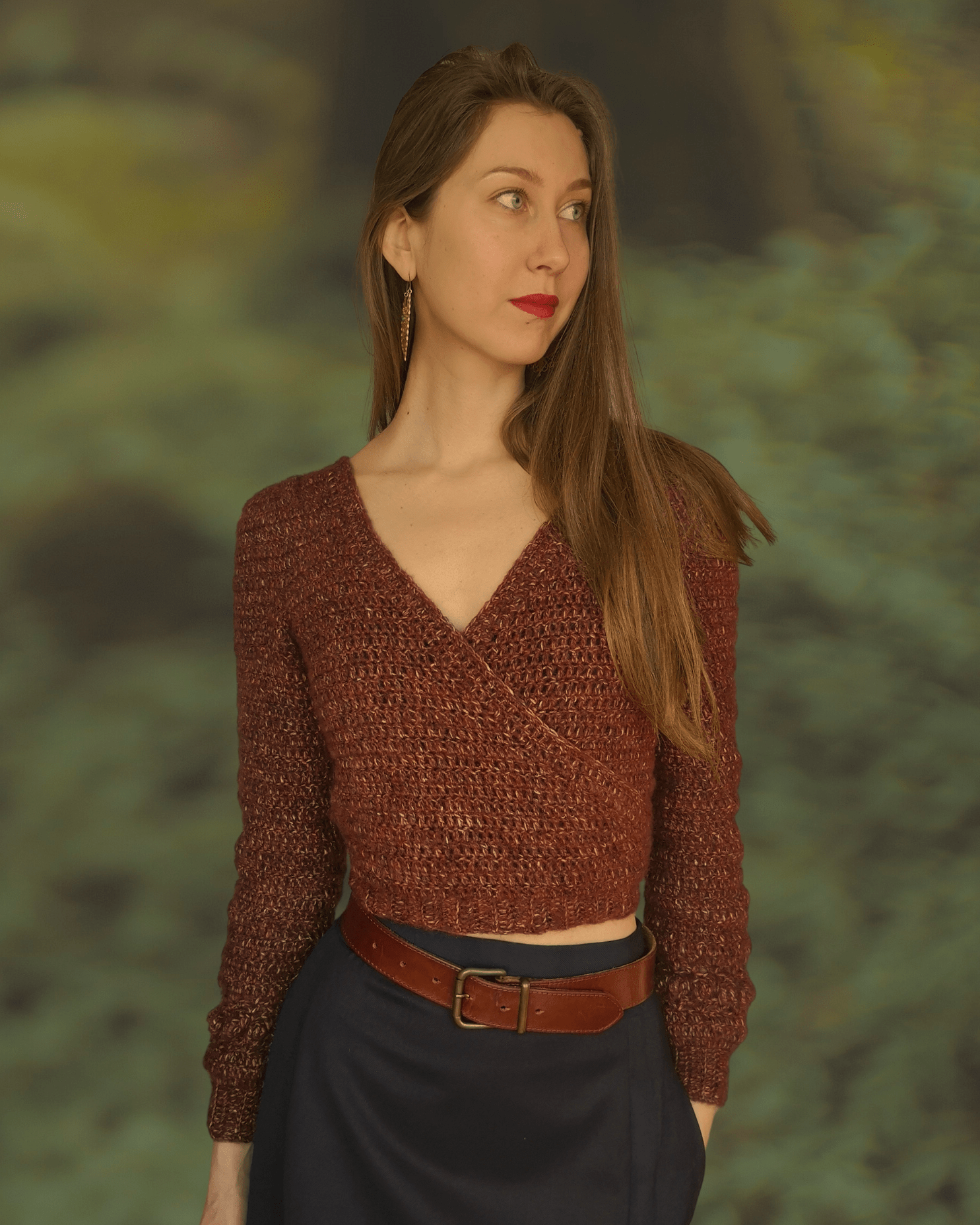 AURORA crochet tutorial: Wrap cardigan with puffy shoulders - Maana Crafts