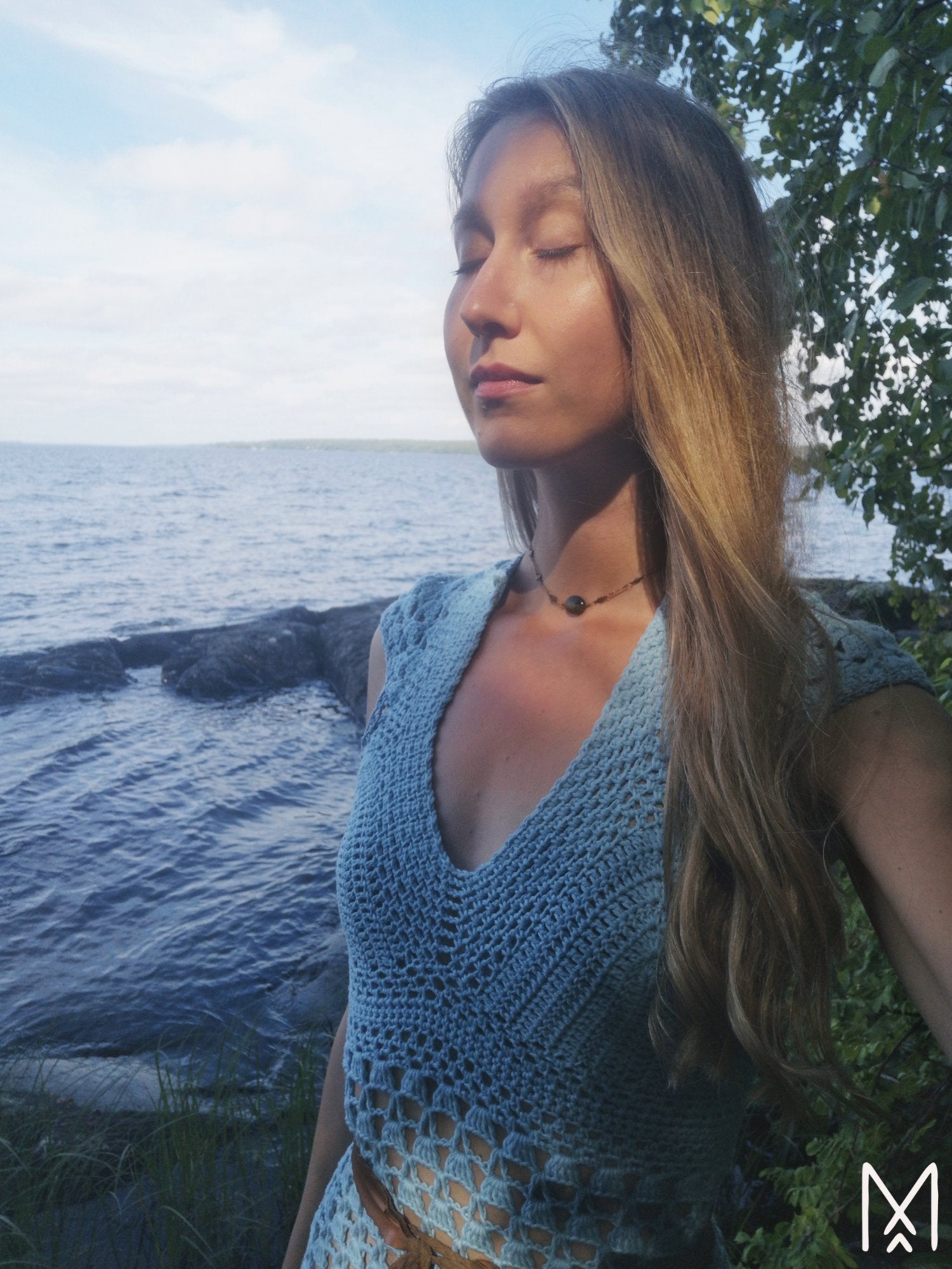MUUSA crochet tutorial: Lace midi dress with short sleeves Maana Crafts MUUSA crochet tutorial: Lace midi dress with short sleeves Maana Crafts