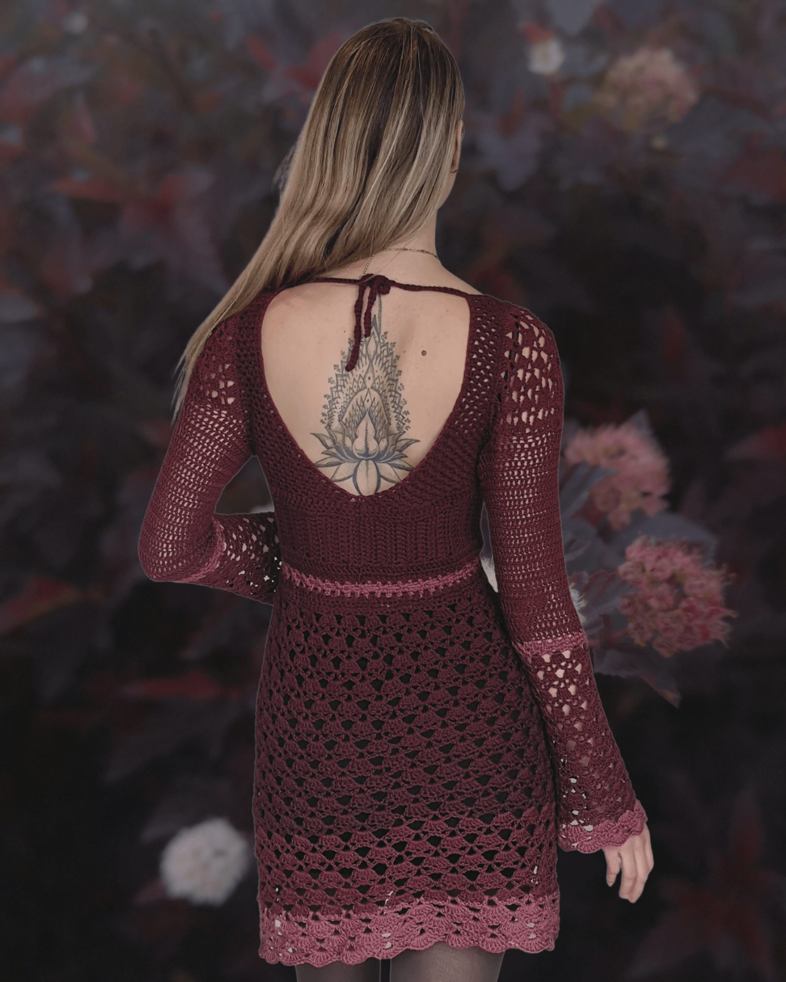 MUUSA crochet tutorial: Lace midi dress with short sleeves Maana Crafts MUUSA crochet tutorial: Lace midi dress with short sleeves Maana Crafts