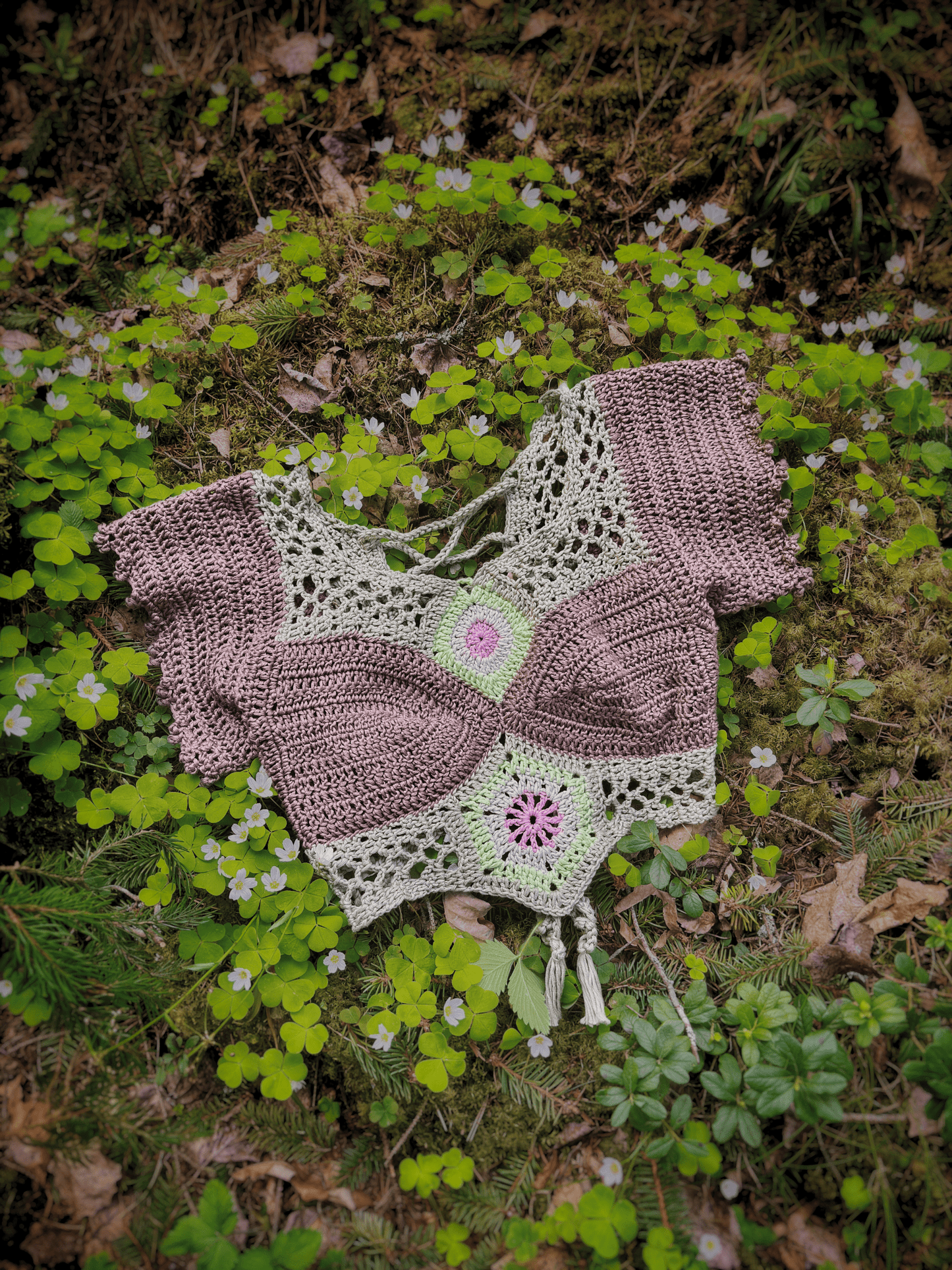 SIGIL crochet pattern: Fantasy - inspired top - Maana Crafts