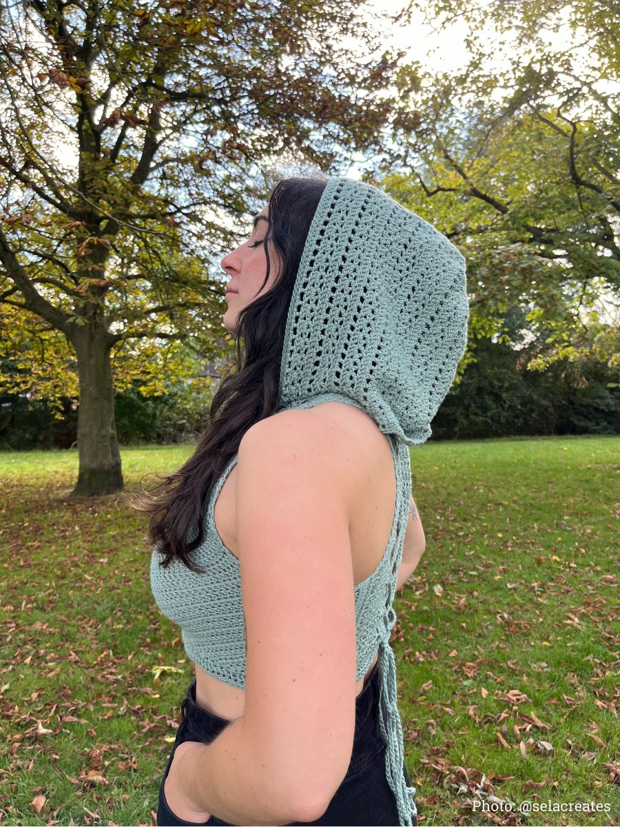 SIREN crochet tutorial: Hooded top - Maana Crafts